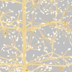 Albero Bianco RICCO, h 1,5 m, 1500 microled bianco caldo, uso interno