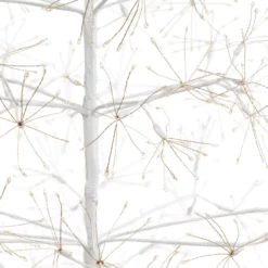 Albero Bianco RICCO, h 1,5 m, 1500 microled bianco caldo, uso interno