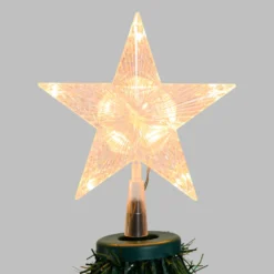 Albero conico ripiegabile h. 150 cm, Gocce di Luce RGB