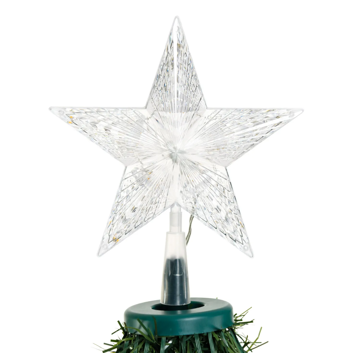 Albero conico ripiegabile h. 180 cm, Gocce di Luce led RGB