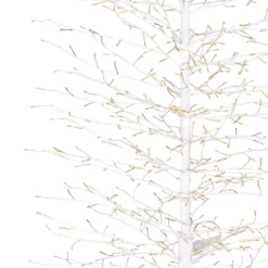 Albero Slim Ramo di Tiglio bianco h 1,7 m, 1416 microled bianco caldo, uso interno