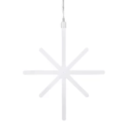 Animated Polar Star 36 cm, Connect ProLine 36V, 76 led SMD bianco caldo, cavo trasparente