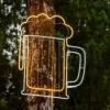 Boccale di Birra in tubo led effetto neon