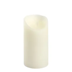 Candela Rustic Avorio h 15 cm