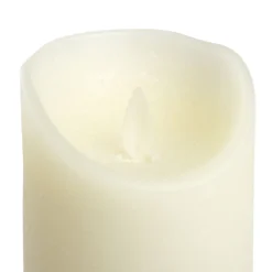 Candela Rustic Avorio h 10 cm