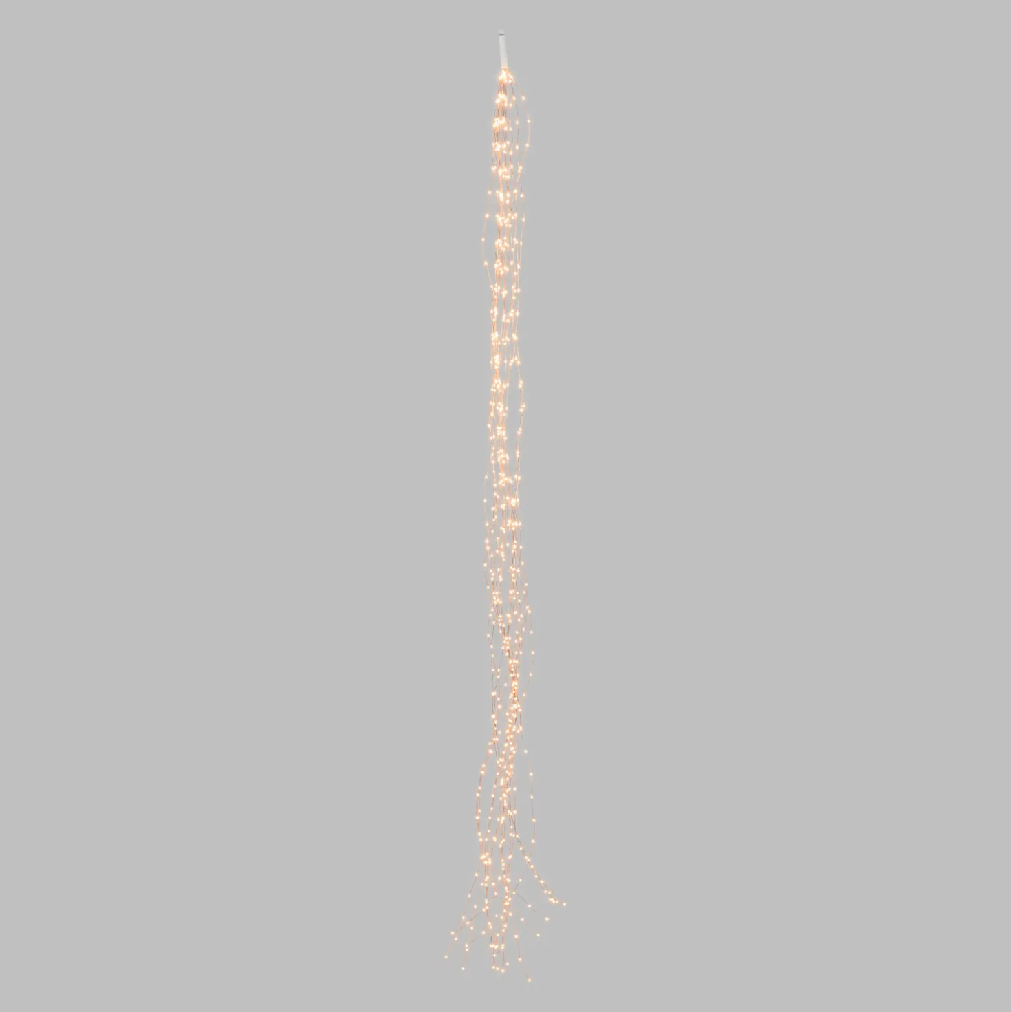 Cascata di luce, 600 microled bianco extra caldo