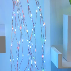 Cascata di luce rame, 960 microled multiflash RGB
