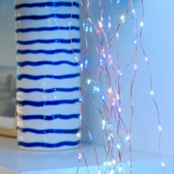 Cascata di luce rame, 960 microled multiflash RGB