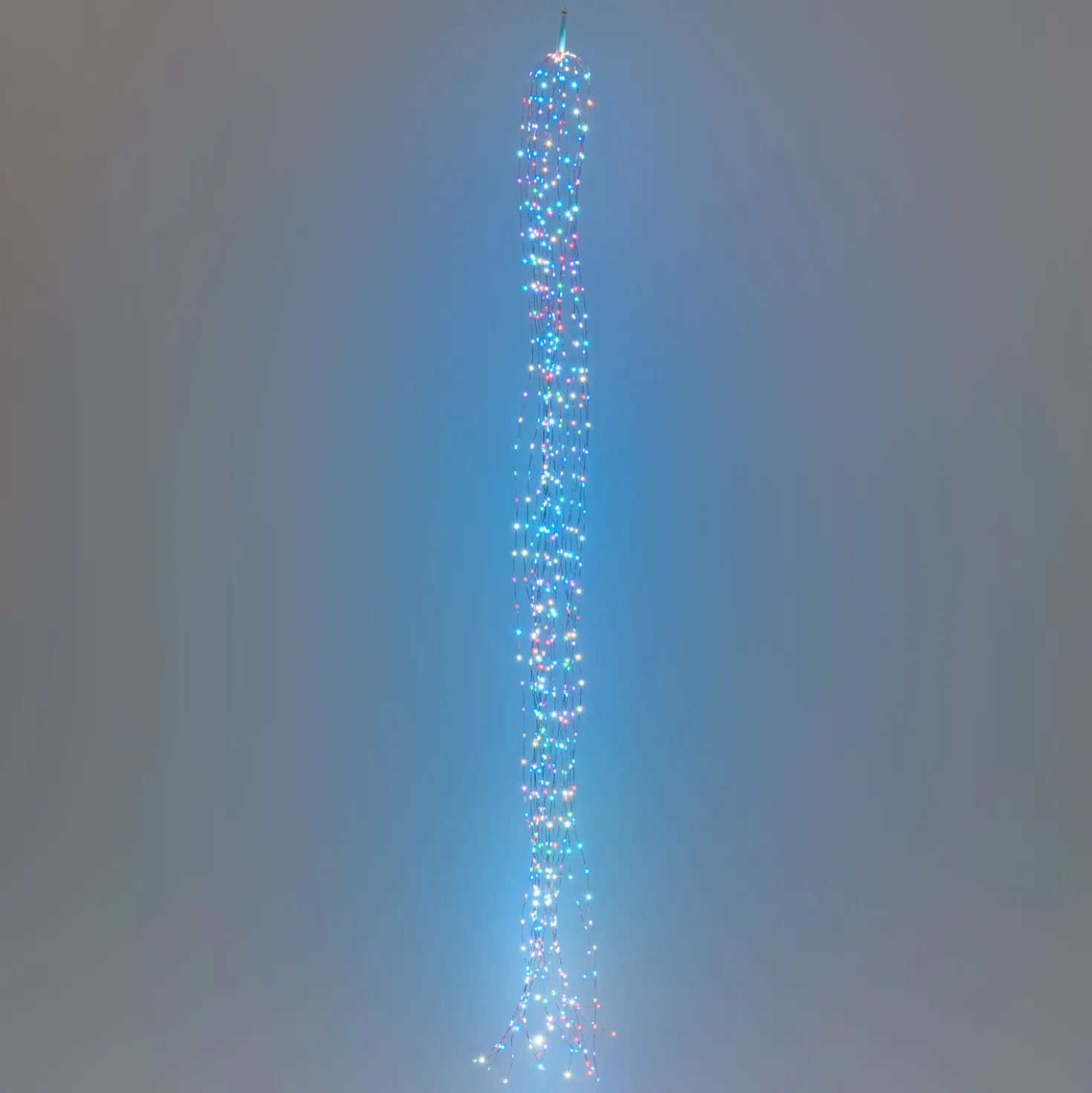 Cascata di luce rame, 640 microled multiflash RGB