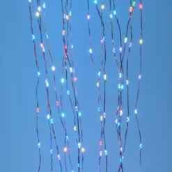 Cascata di luce rame, 640 microled multiflash RGB