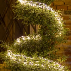 Cascata di luci 3 m, 900 microled bianco caldo