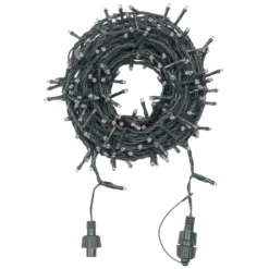Catena Connect+ 25 m, 500 led bianco caldo, cavo verde, prolungabile