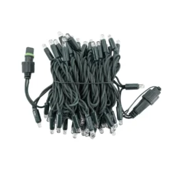 Catena Connect ProLine 36V, 8 m, 80 maxiled bianco caldo, cavo verde, prolungabile