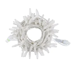 Catena Connect ProLine 36V, 12 m, 120 maxiled bianco caldo, cavo trasparente, prolungabile