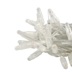 Catena Connect ProLine 36V, 8 m, 80 maxiled bianco caldo, cavo trasparente, prolungabile