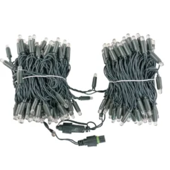 Catena Connect ProLine 36V, 25 m, 500 maxiled bianco caldo, cavo verde, prolungabile