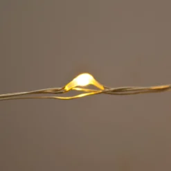 Catena di 400 microled bianco caldo