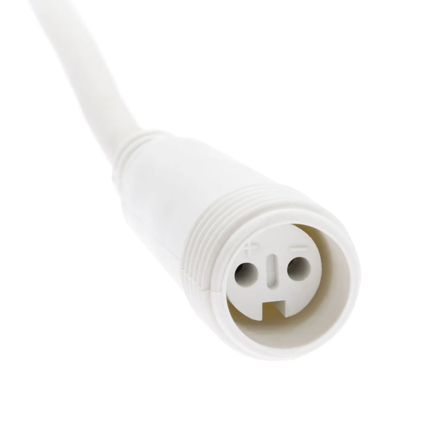 Catena Festone 4 m, 200 maxiled bianco caldo, cavo bianco, prolungabile, IP67