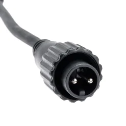 Catena Festone 4 m, 200 maxiled bianco caldo, cavo verde, prolungabile, IP67