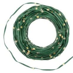 Catena Gocce di Luce da 45 m, 600 Led ultra luminosi bianco extra caldo