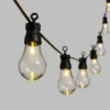 Catena 30 lampadine vintage led bianco caldo, Ø 50 mm