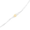 Catena MicroLED di 50 m, 500 microled bianco extra caldo, cavo bianco