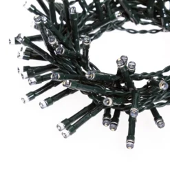 Catena 1,9 m, 48 led bianco caldo