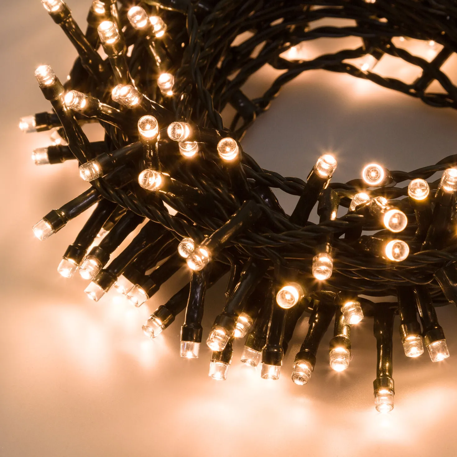 Catena 48,5 m, 1200 led bianco caldo