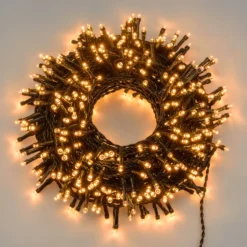 Catena 18,5 m, 450 led bianco extra caldo