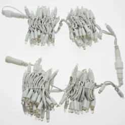 Catena 10 m, 200 maxiled bianco caldo, cavo bianco, prolungabile, IP67