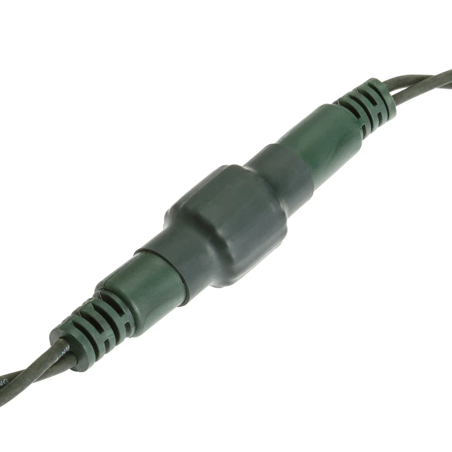 Catena 20 m, 200 maxiled bianco caldo e bianco freddo, cavo verde, prolungabile, IP67