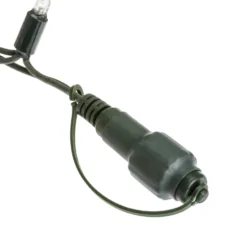 Catena 20 m, 200 maxiled bianco caldo e bianco freddo, cavo verde, prolungabile, IP67