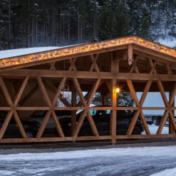 Catena Nastro di Luce 14,9 m, 720 led bianco caldo