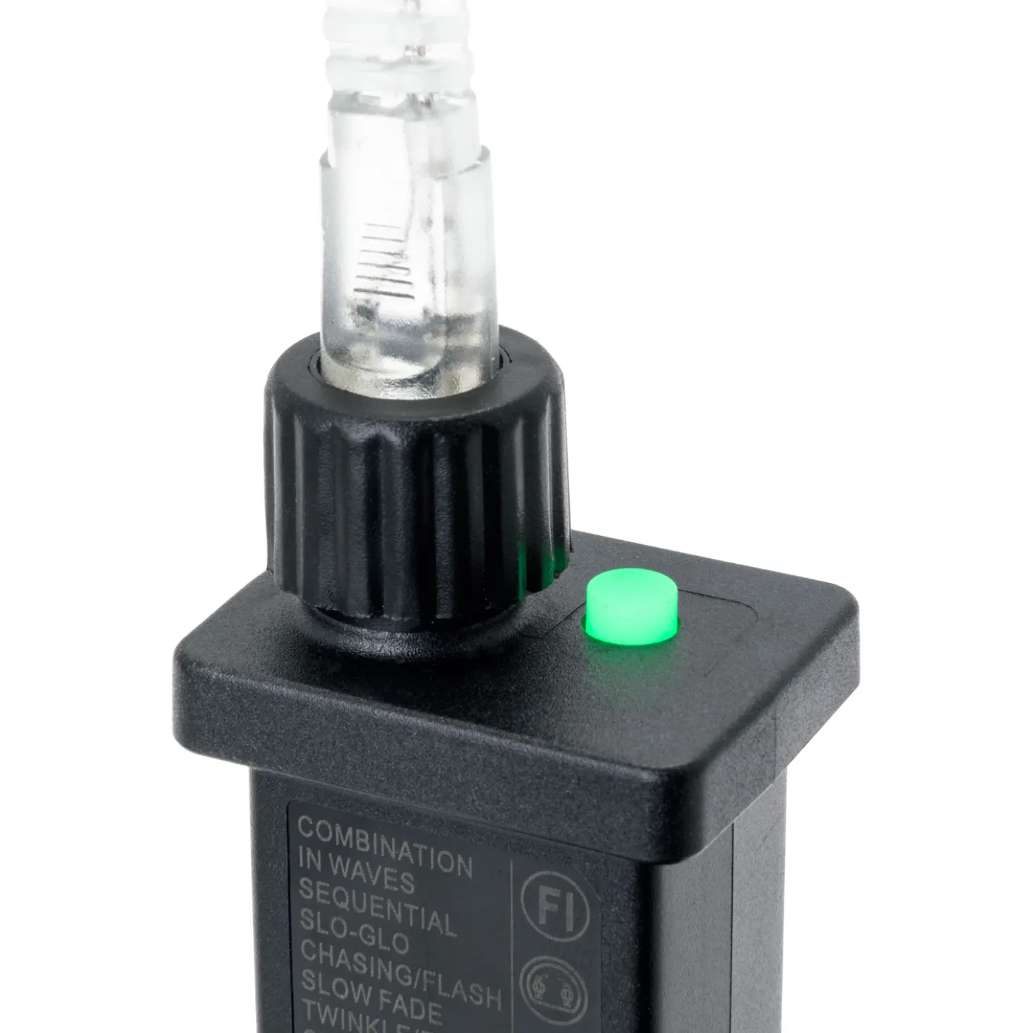 Catena Nastro di Luce 20 m, 1000 Micro led bianco caldo, cavo argento