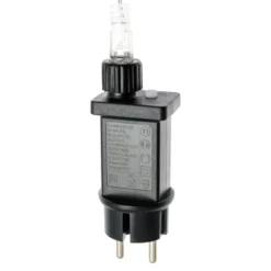 Catena Nastro di Luce 20 m, 1000 Micro led bianco caldo, cavo argento