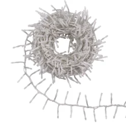 Catena Nastro di luci Connect+ 25 m, 1250 led bianco caldo, cavo trasparente, prolungabile