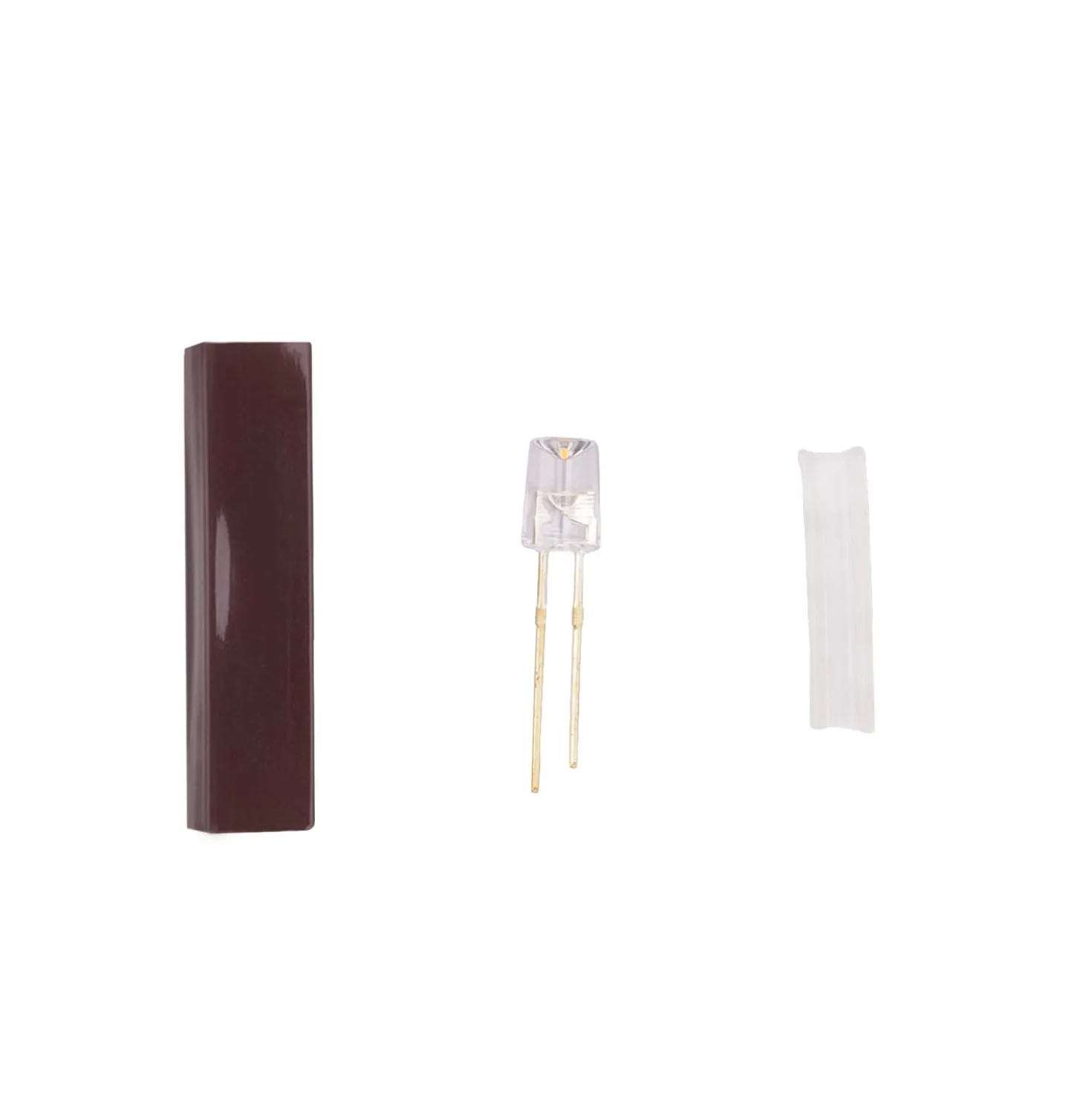 Connect+ Kit 10 LED di ricambio Ø 5mm, bianco caldo, guaine marroni