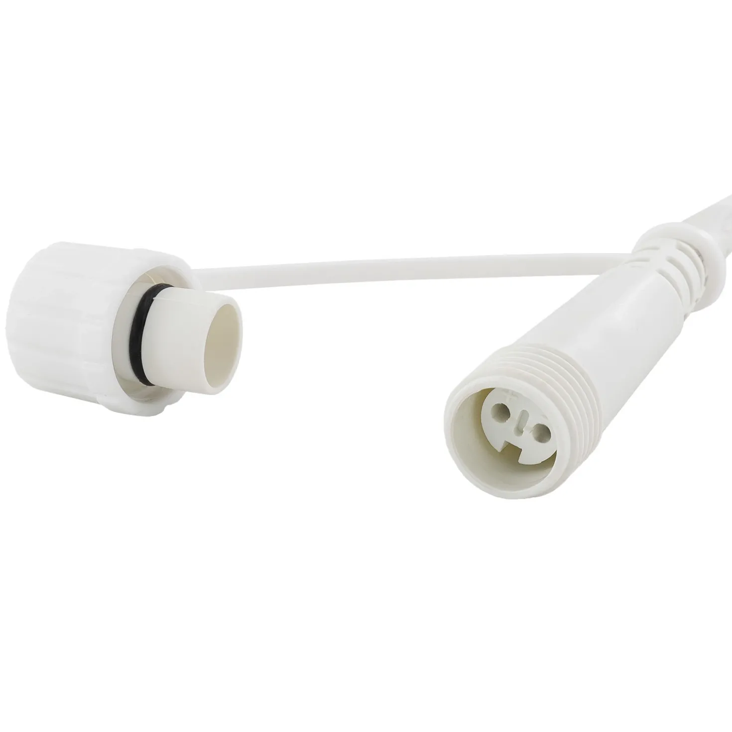 Dimmer e timer per decorazioni PML IP67, max 400 watt, cavo bianco
