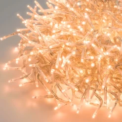 Festone di Luce 15 m, 1500 miniled bianco extra caldo
