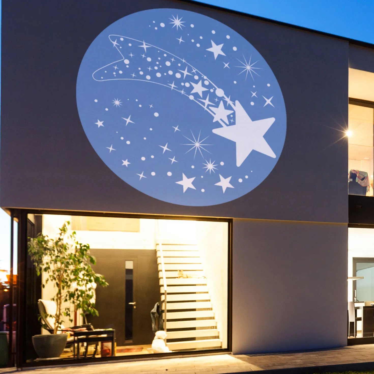 Gobo Stella cometa con stelle mix