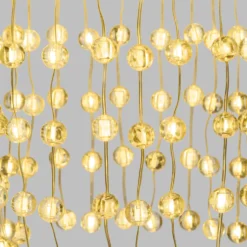 Lampadario decorativo a cascata, 936 sfere LED bianco caldo