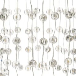 Lampadario decorativo a cascata, 936 sfere LED bianco caldo