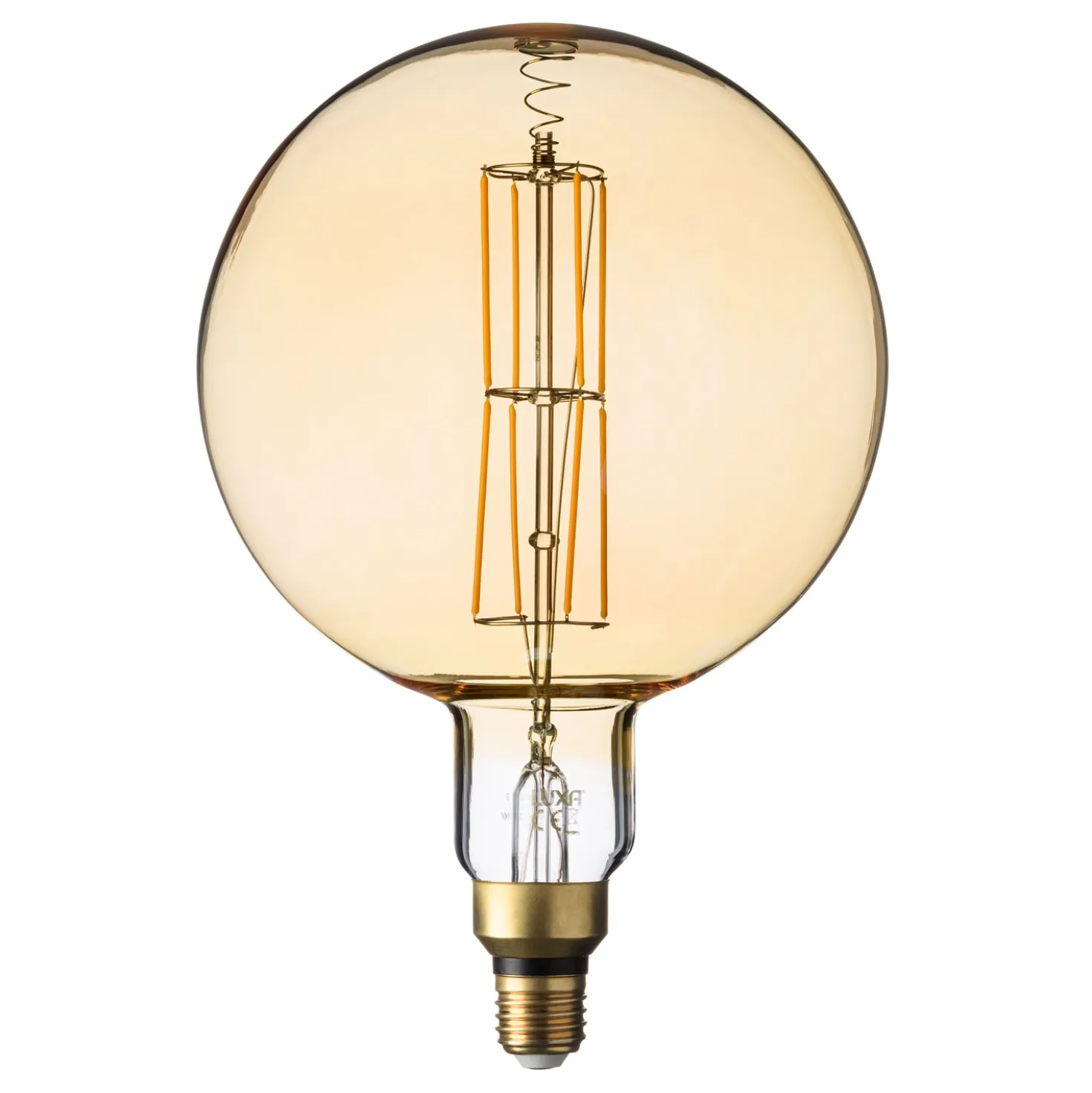 Lampadina led di 8 watt globo Ø 200 mm dimmerabile a sospensione, 3 m di cavo bianco