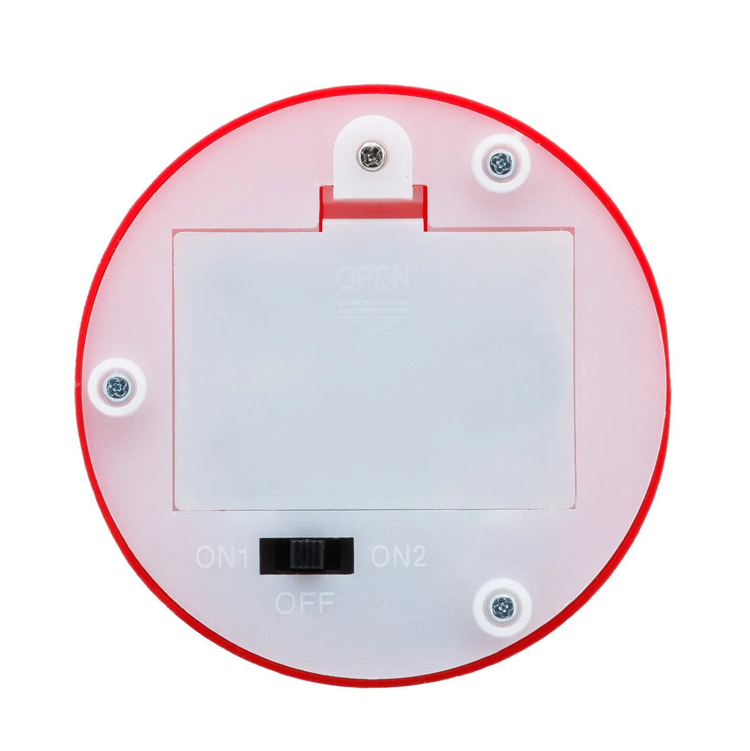 Lampione rosso, glitter scintillanti, h 21 cm, led bianco caldo, musiche natalizie