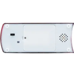 Lanterna natalizia Libro Bordeaux-Oro, glitter scintillanti, h 23 cm, led bianco caldo, musiche natalizie