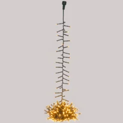 Nastro Pendente Connect+ 3 m, 300 led bianco caldo, cavo verde