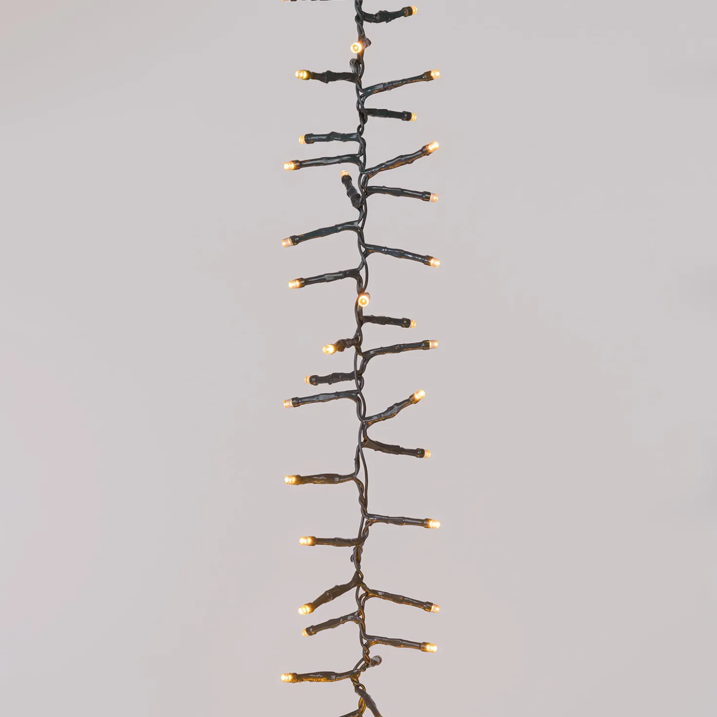 Nastro Pendente Connect+ 6 m, 600 led bianco caldo, cavo verde