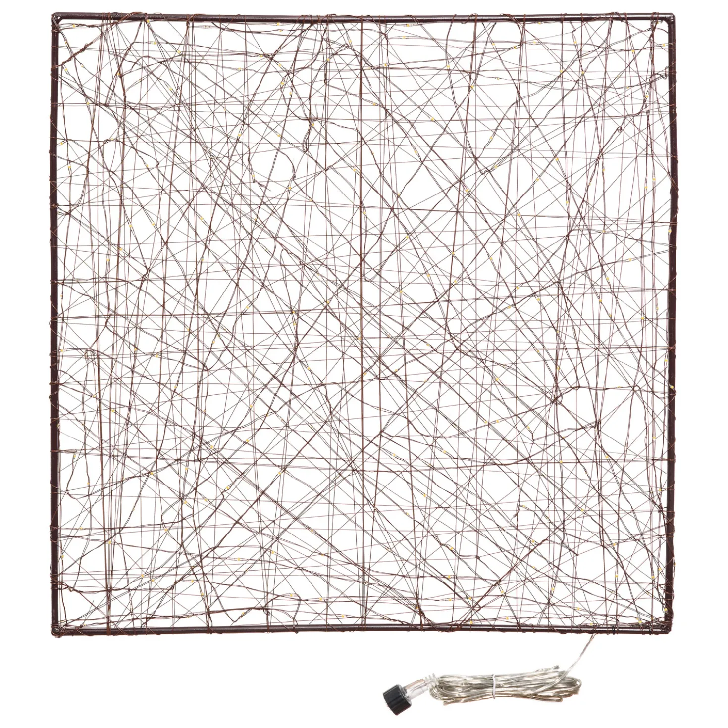 Pannello marrone 50 cm, micro led RGB cambiacolore