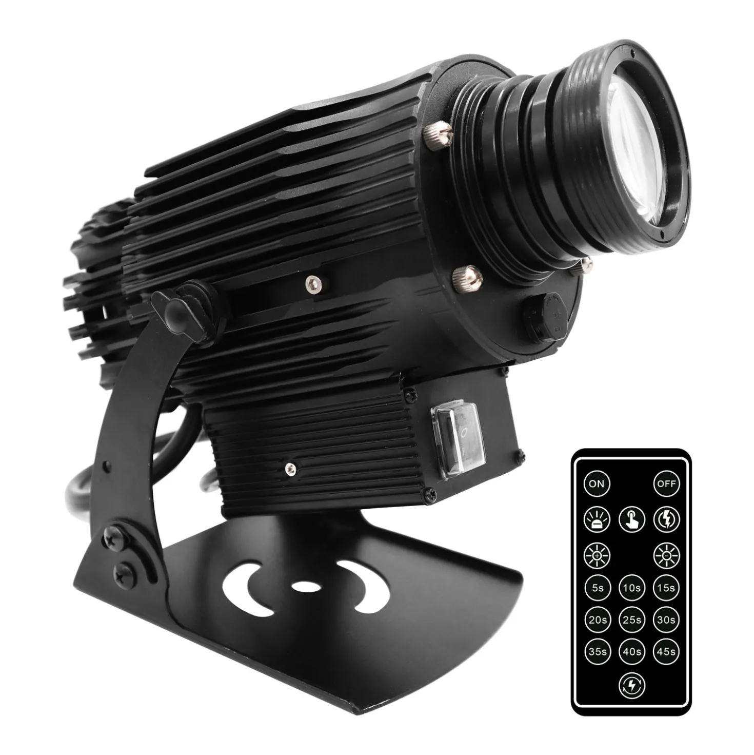 Proiettore professionale led, 60 Watt, angolo 15°, 3 immagini fisse
