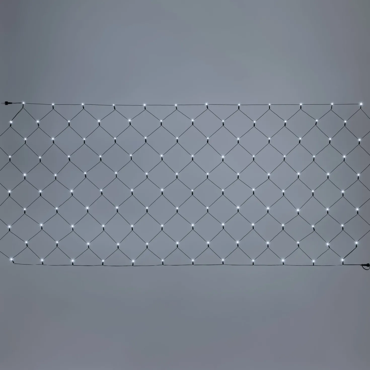 Rete Smart Connect, 2 x h. 1 metri, 120 led bianco freddo